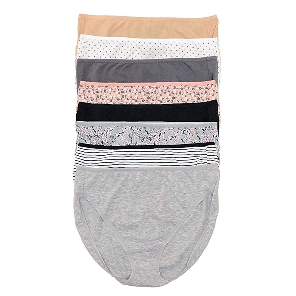 Felina COTTON MODAL FULL COVERAGE HI CUT 8-PACK